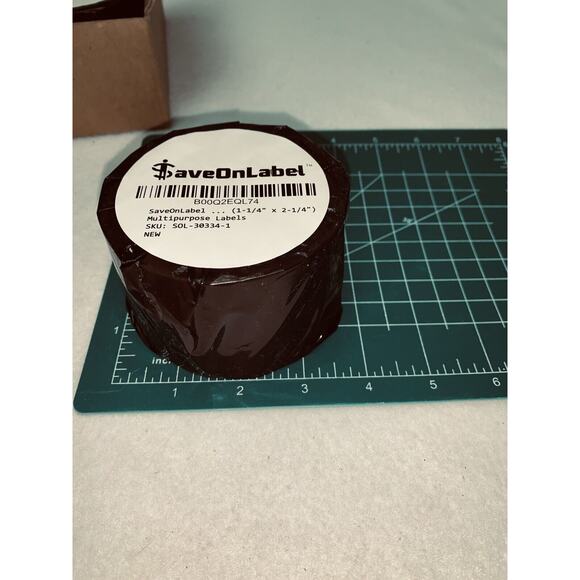 3 Rolls 1-1/4"x2-1/4" Thermal Labels Replacement for DYMO 30334 Shipping Label - Picture 3 of 5